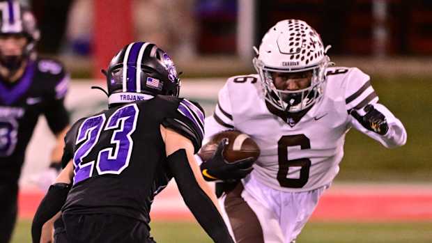 Mt. Carmel running back Darrion Dupree